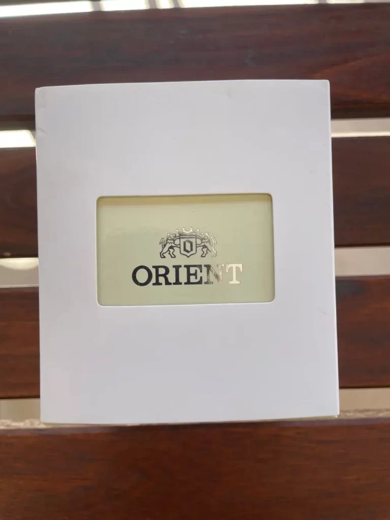 orient mako iii (kamasu) ra aa0812l box