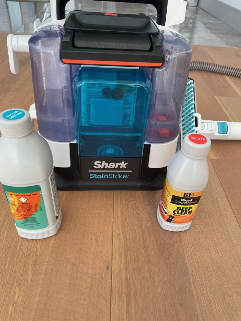 shark stainstriker with cleaner solutions