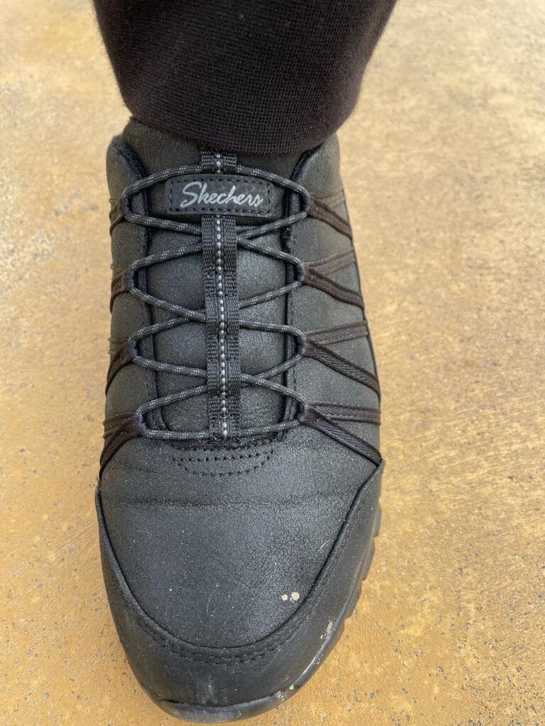 skechers graceful cozy hug vegan shoes single front