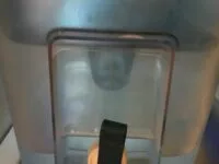 brita flow water tank filter on fridge shelf © izreview.com