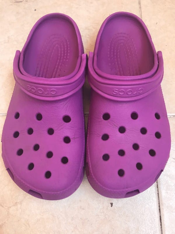 Pink Crocs - After 2 Years
