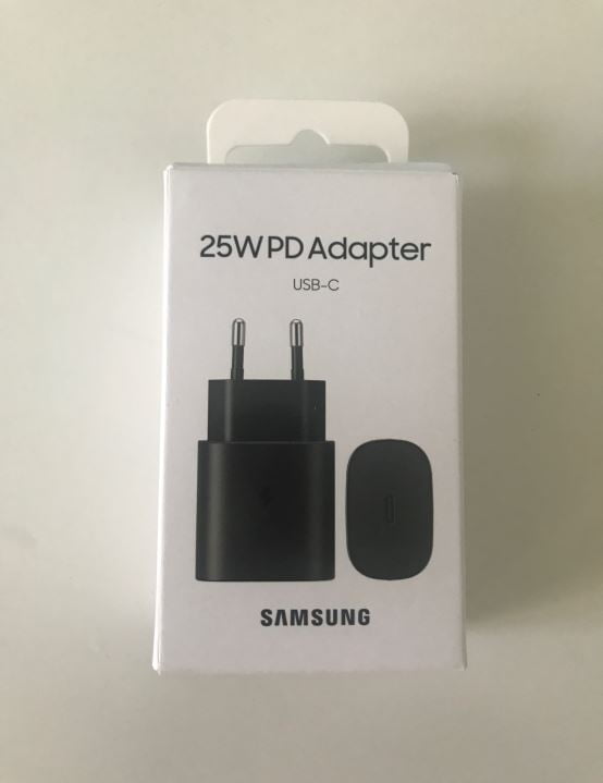 samsung 25w pd charger package